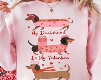 Mon teckel est ma Saint-Valentin Png, Coquette de la Saint-Valentin Png, Hot-Dog de la Saint-Valentin Png, Png rétro de la Saint-Valentin, amour de chien de la Saint-Valentin, fichier numérique