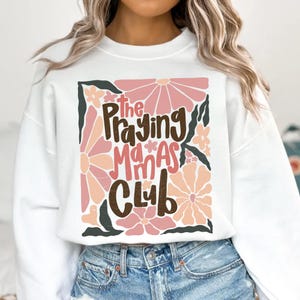 The Praying Mamas Club PNG, Christian Mama Png, Mom Life png, Bible Verse Religious Png,Jesus Quote, Christian Sublimation,Christian Mom png