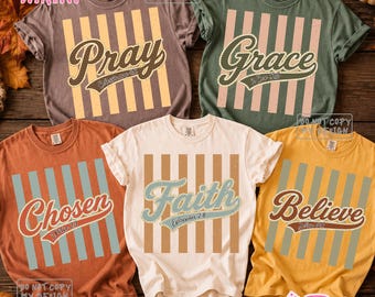 Fall Christian Png Bundle, Bible Verse Png, Jesus Faith Design Download, Christian Coquette PNG, Praise Religious Jesus Shirt Png
