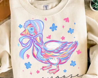 Mama Goose Png, Floral Mama Goose png, Coquette Mama png, Mama Sublimation, Vintage mama png, Goose Lover shirt, Silly Goose Png,brushstroke