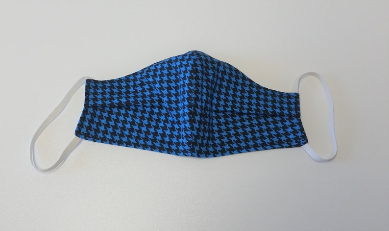 Face Mask Adult Regular Houndstooth Inv 6009 image 2