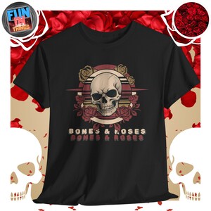 Bones & Roses-T-shirt