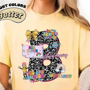 Personalized Teacher Shirt, Back To School Shirt, Custom Teacher Composition Book Shirt, First Day Of School, Teacher Appreciation Gifts