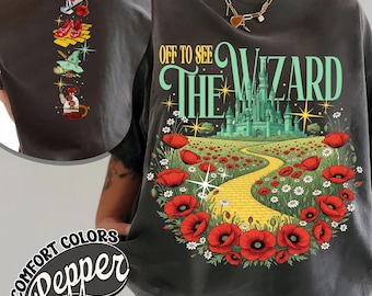 Off to See the Wizard Shirt, Yellow Brick Road Shirt, Wizard of Oz Shirt, We're Off Wizard Shirt, Wizard Witch Emerald City Tshirt