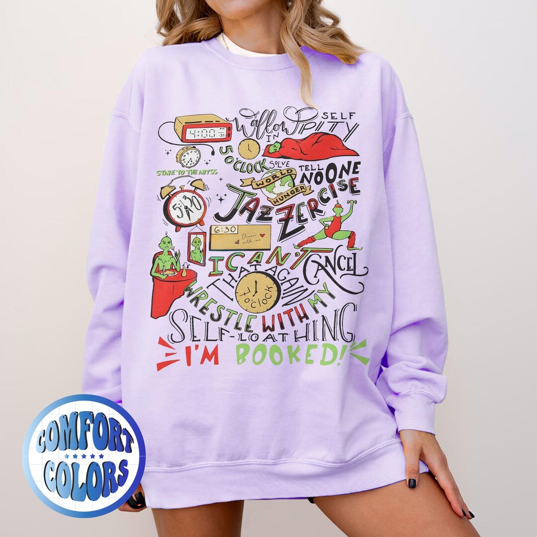 CHRISTMAS MOVIES N CHILL MINERAL SWEATSHIRTS main image 0