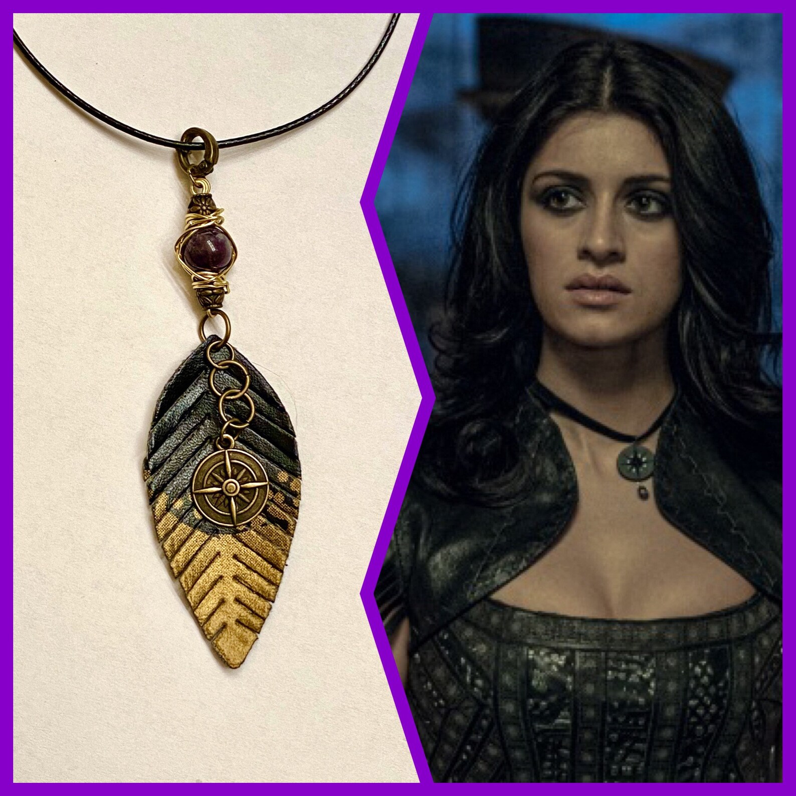 The Witcher Jewelry Nobody Smart Plays Fair Yennefer Etsy