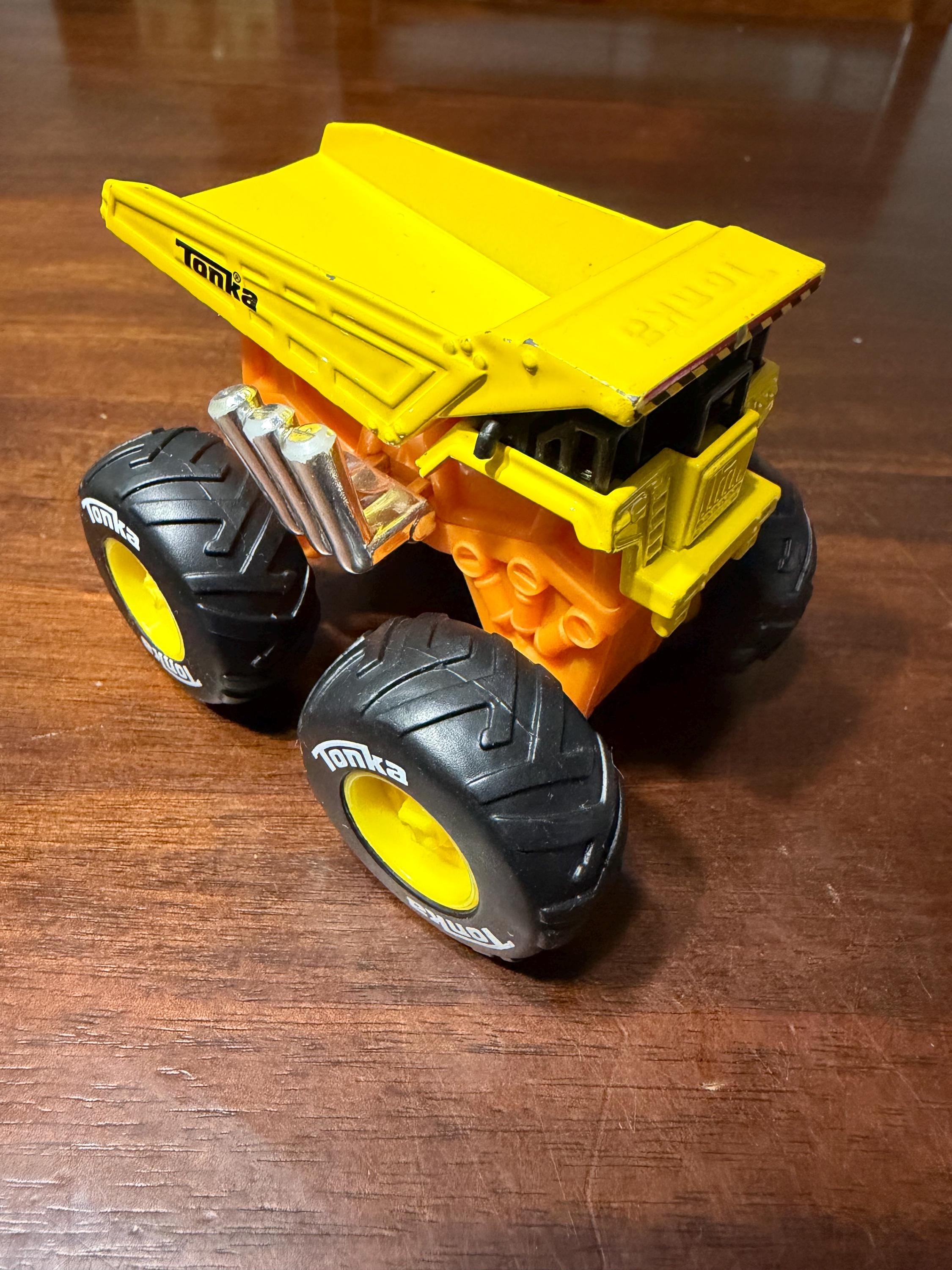 Camion Grue Tonka en métal vintage - Jeux & Jouets