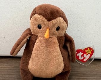1995 Hoot the Eulenty Beanie Baby