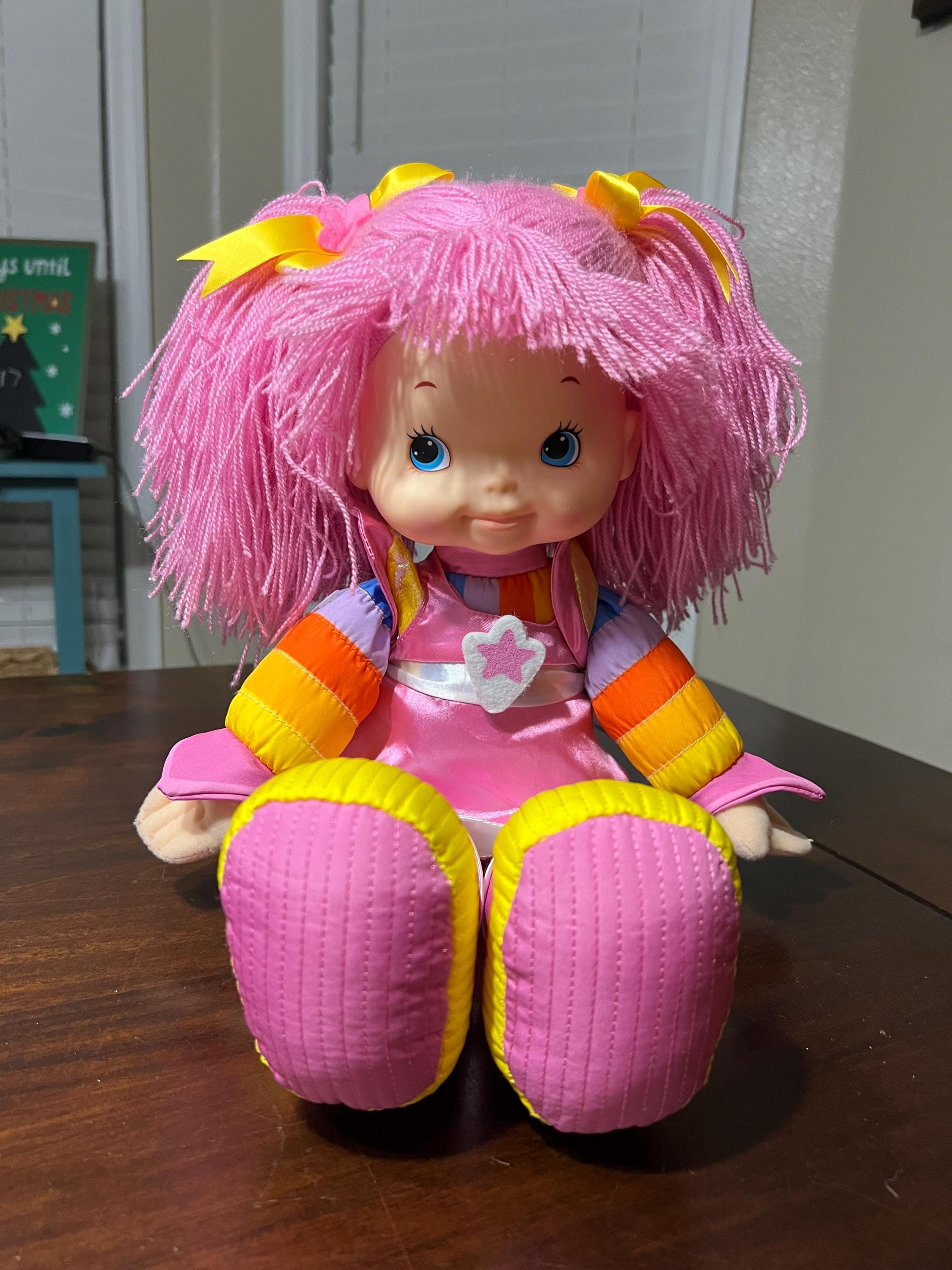 1983 ONE OF A KIND RAINBOW BRITE TICKLED PINK PROTOTYPE DRESS UP 50CM (20) DOLL
