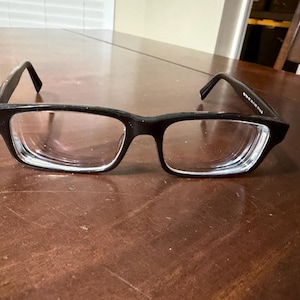 Warby Parker PELTON 100 Eyeglasses Frames Black 53-17-140 Rectangular