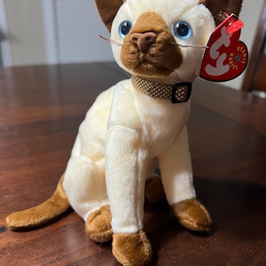 2000 Ty Beanie Baby Siam die siamkatze