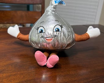 Hershey Park Hershey Kiss 9" Stuffed Toy Girl