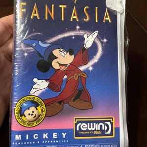 Retro Funko Rewind Disney Fantasia Sorcerer's Apprentice Mickey vinyl figurine
