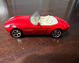 Miniature Matchbox 1/64 BMW Z8 Noire - édition 2002 50th Anniversary - #9/75 - état Occasion - Pour Collectionneurs