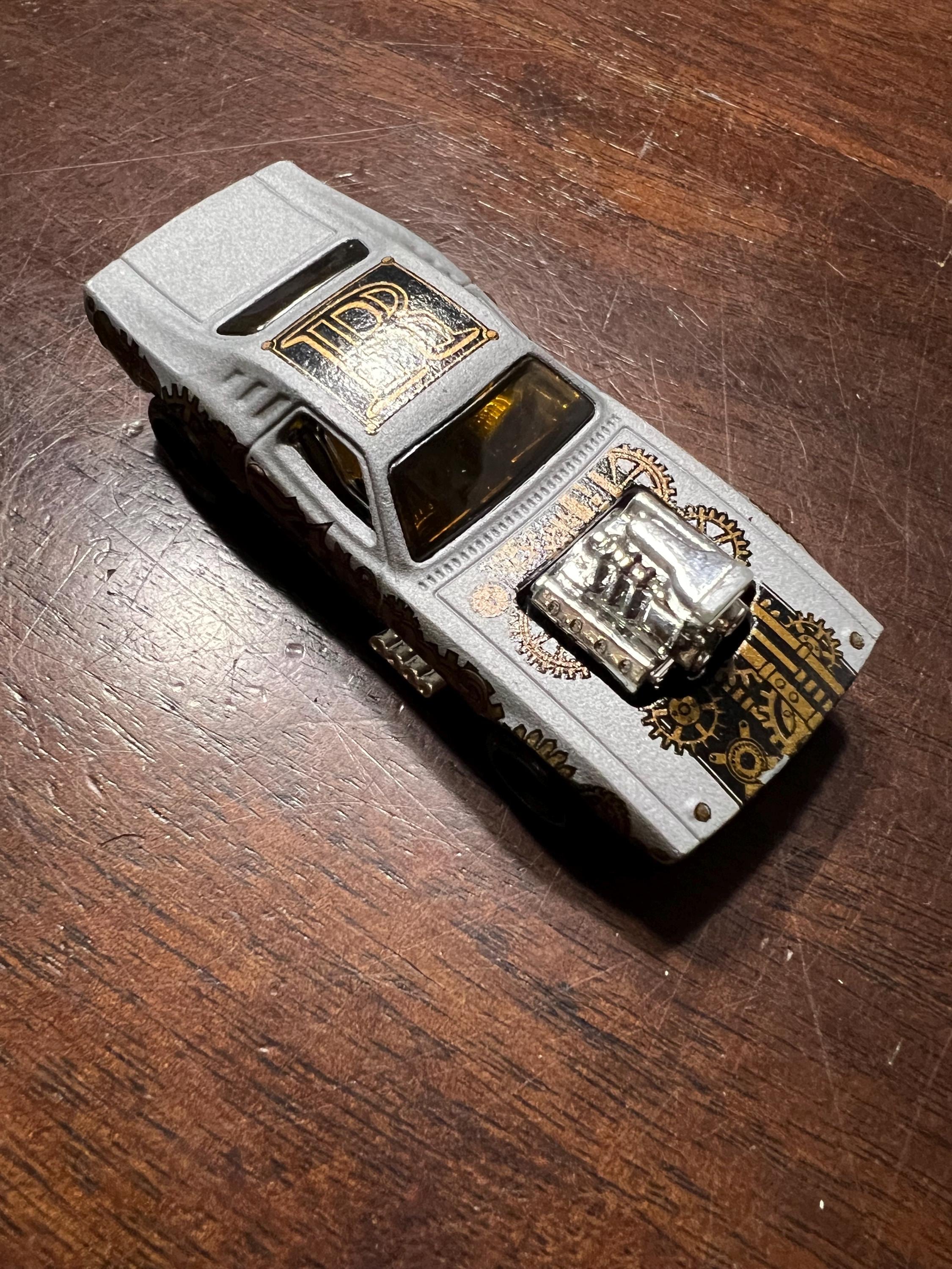 Vintage Hot Wheels 1970 Rodger Dodger Steam Punk Diecast Car 1970