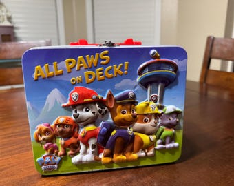 Paw Patrol geprägte Blechdose