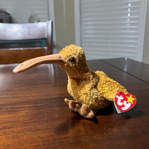 1998 Ty Beanie Baby Beak the Kiwi Bird
