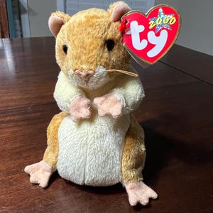 2000 Ty Beanie Baby Pellet the Hamster