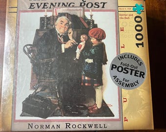ジグソーパズル　ノーマンロックウェル　サタデーイヴニングポスト　未開封品 ジグソーパズル ノーマンロックウェル サタデーイヴニングポスト 未