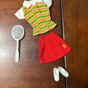 Barbie Vintage Tennis 1980 – Poupée D’occasion, édition Années 80