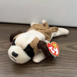 1996 ty beanie baby bernie dog saint bernard