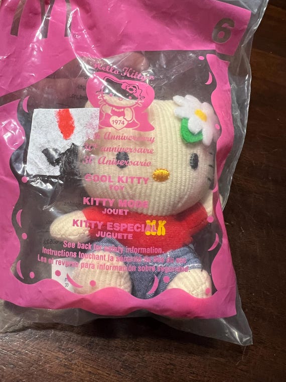 HELLO KITTY MCDONALDS Happy Meal Toy Cool Kitty 101, 2004 Sanrio, Sealed