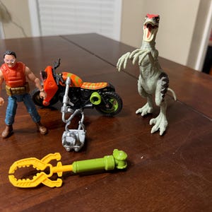 【超希少】93年当時物　ジュラシック・パーク フィギュアセット Jurassic park 1993 toys - Etsy 日本