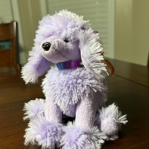 2003 Ty Beanie Baby Demure the Poodle Dog