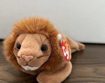 1996 Roary the Lion TY Beanie Baby