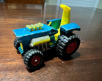 VTG 1973 Matchbox Super Kings K-16/18 Ford LTS Tractor W/k-17