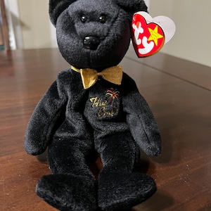 1999 Ty Beanie Baby The End bear
