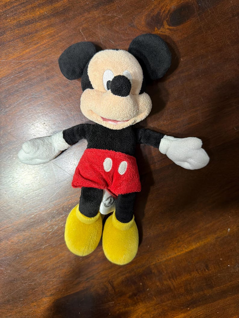 The Disney Store 9" Mickey Mouse Plush image 1