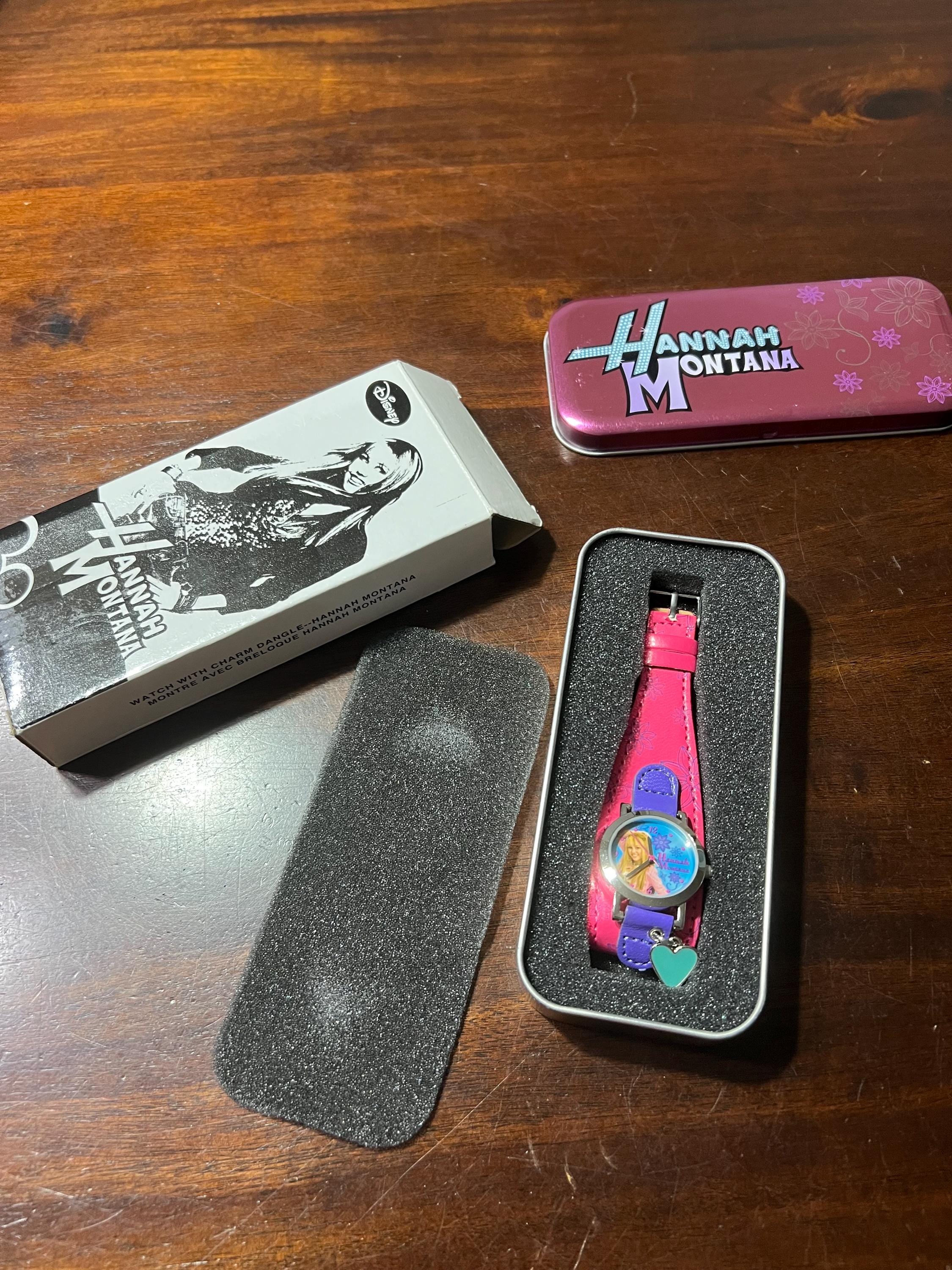Disney Hannah Montana Miley Cyrus Pink Purple Band Wrist 