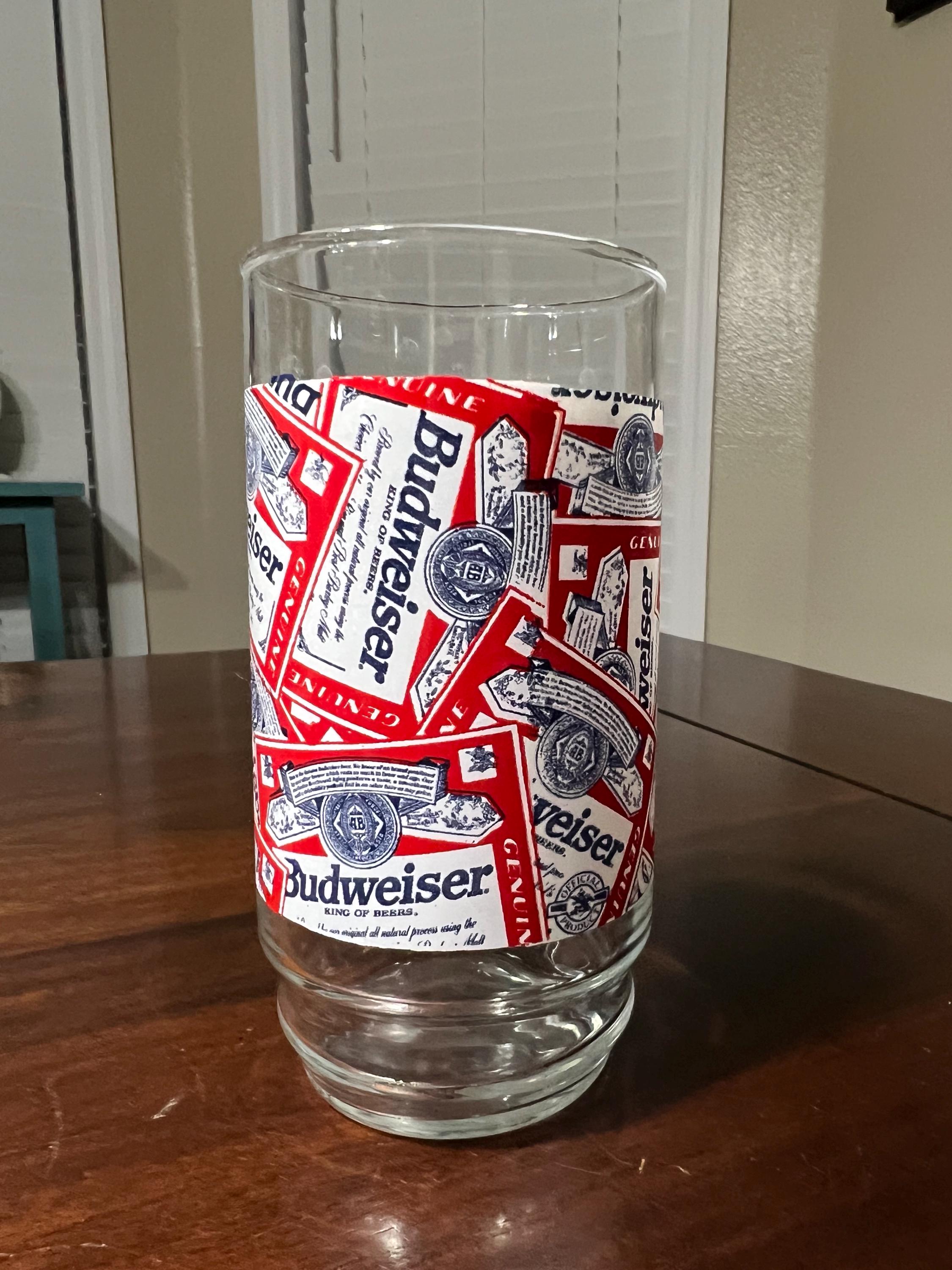 Budweiser glass - Etsy 日本