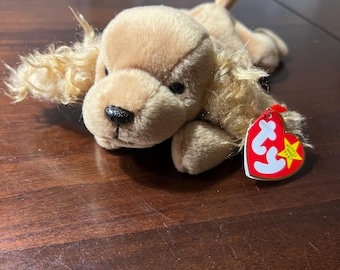 1997 Ty Beanie Baby Spunky the Dog Cocker Spaniel