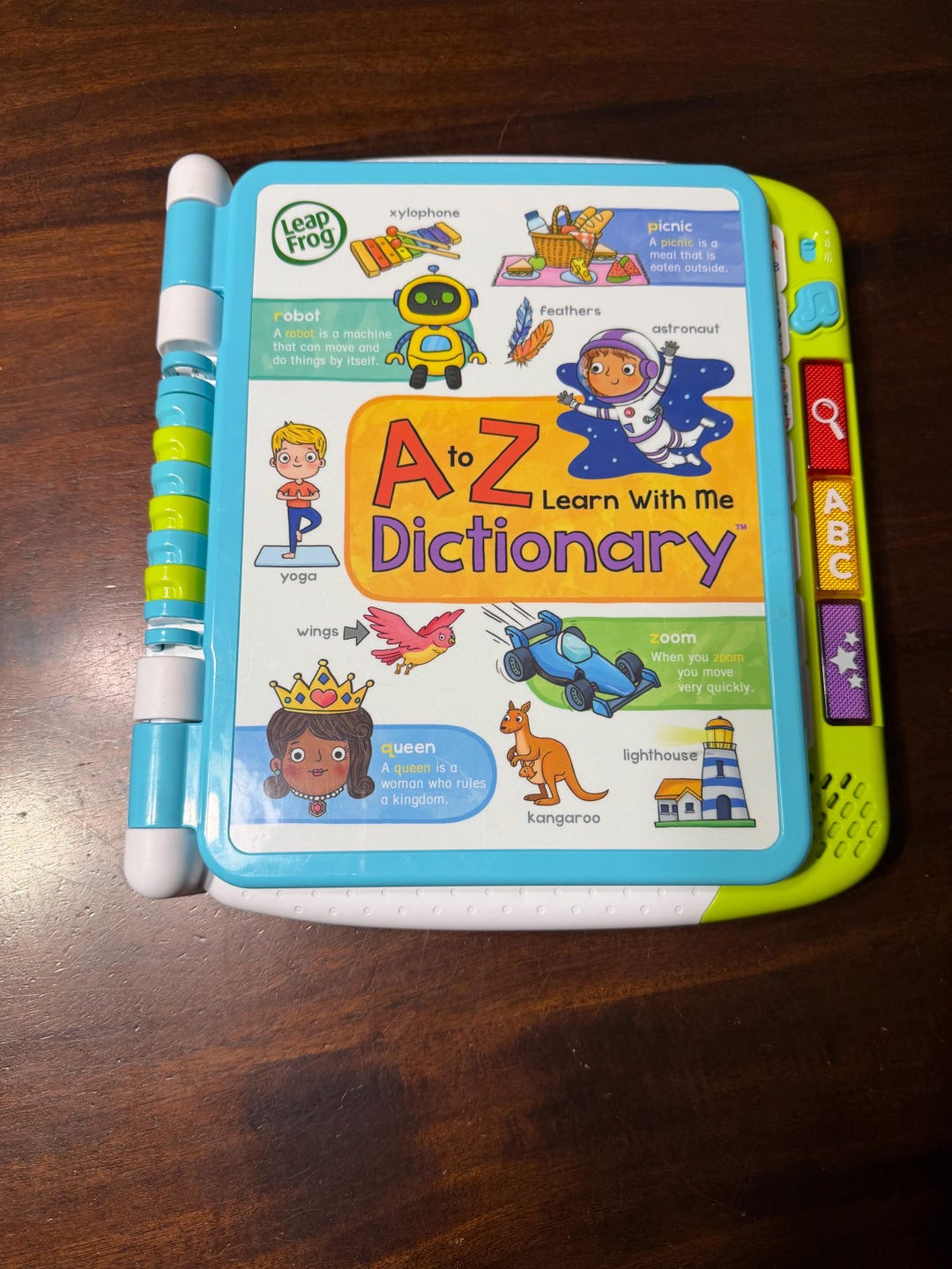 Z Dictionary Leapfrog A to Z Learn With Me Dictionary Tested - Etsy