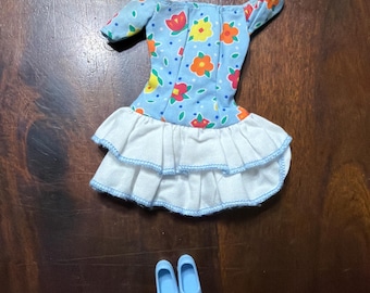Vintage Barbie Doll Fashion Dress