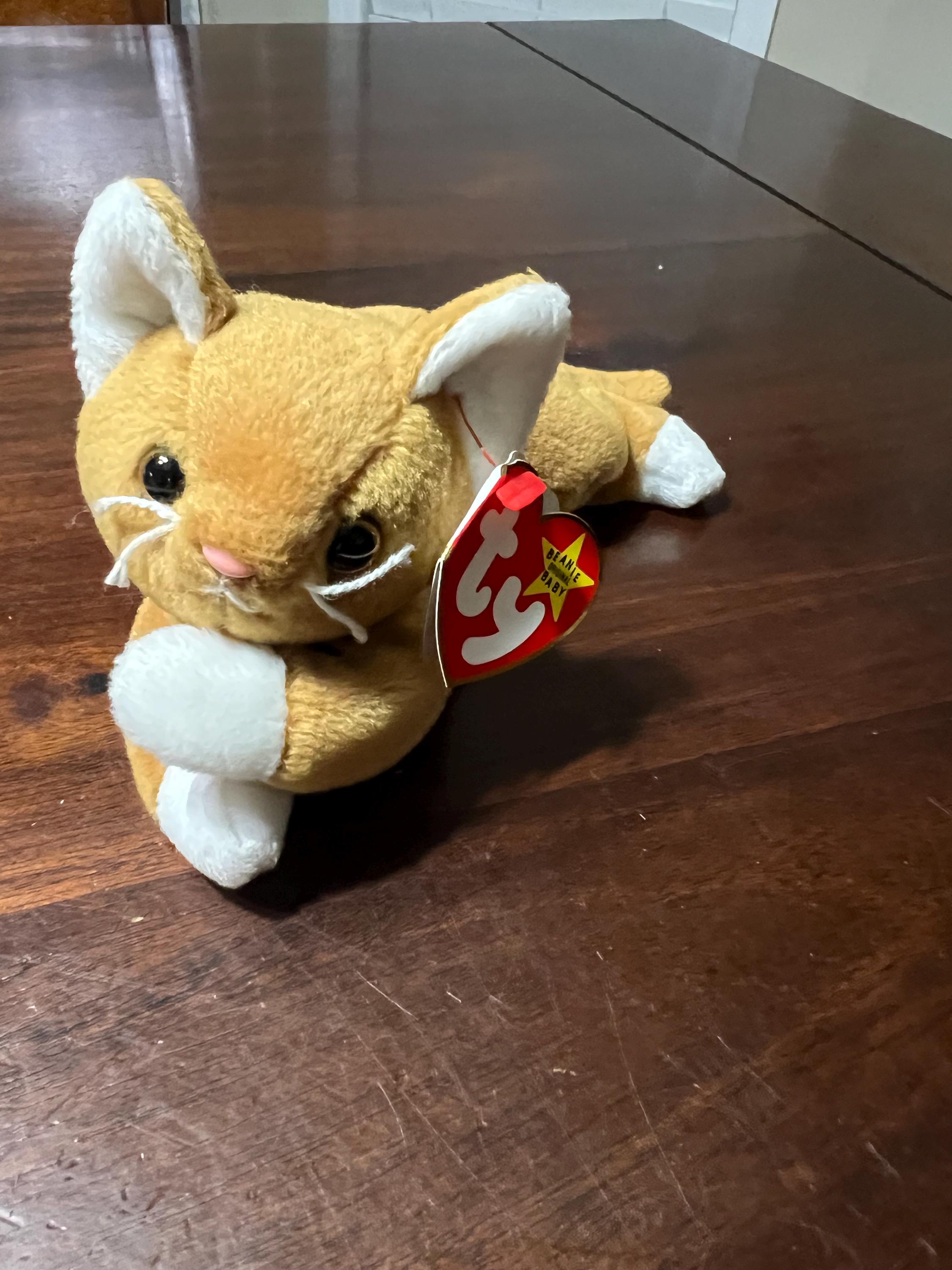 1993 Ty Beanie Baby Nip the Cat - Etsy
