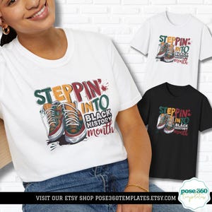 Black History Month T-Shirt: Retro Unisex Softstyle Tee