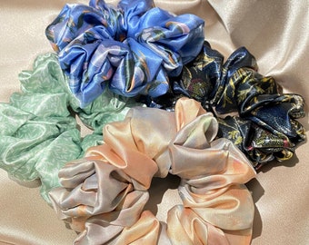 Floral Scrunchies