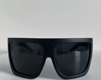 Rick Style RO Schwarz Übergroße Schild Maske Punk Sonnenbrille