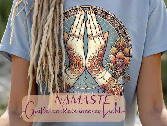 Namasté T-Shirt Women – spiritual clothing made from organic cotton