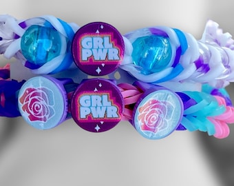 Toddler Girl Power Stretch Bracelet | Kids Affirmation Jewelry
