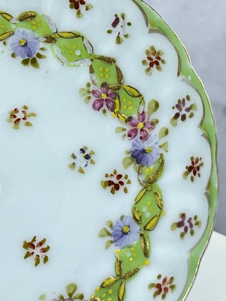 Vintage Japanese Eggshell Porcelain Tea Cup and Saucer With - Etsy