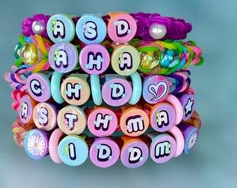 Toddler Medical Alert Bracelet: Stretch Safety Cuff for Asthma, Autism, Heart