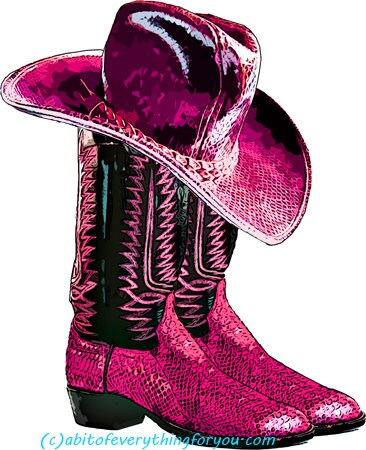 pink snakeskin cowboy boots