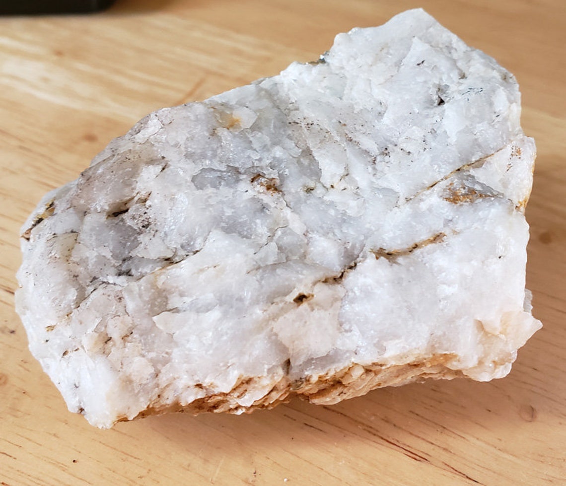 White milky Quartz crystal Rock nugget stone Montana 1 lb 2 oz Etsy