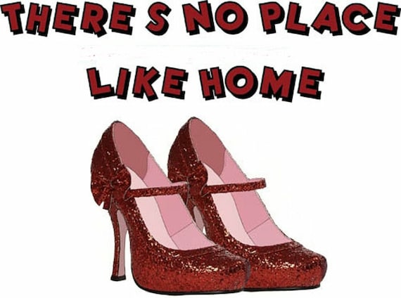 red sparkly high heel shoes