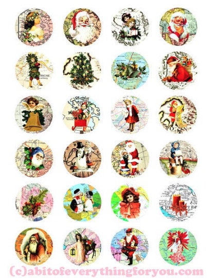 CHRISTMAS around the WORLD MAPS clipart digital download collage sheet ...
