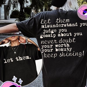 Retro Let Them Design Png, Mental Health Design, Motivational Design, Mental Health Png, Inspiring Quotes,Mental Health Sublimation Download